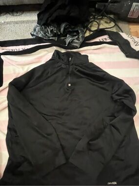 tek gear Black Half-Zip Lightweight Jacket